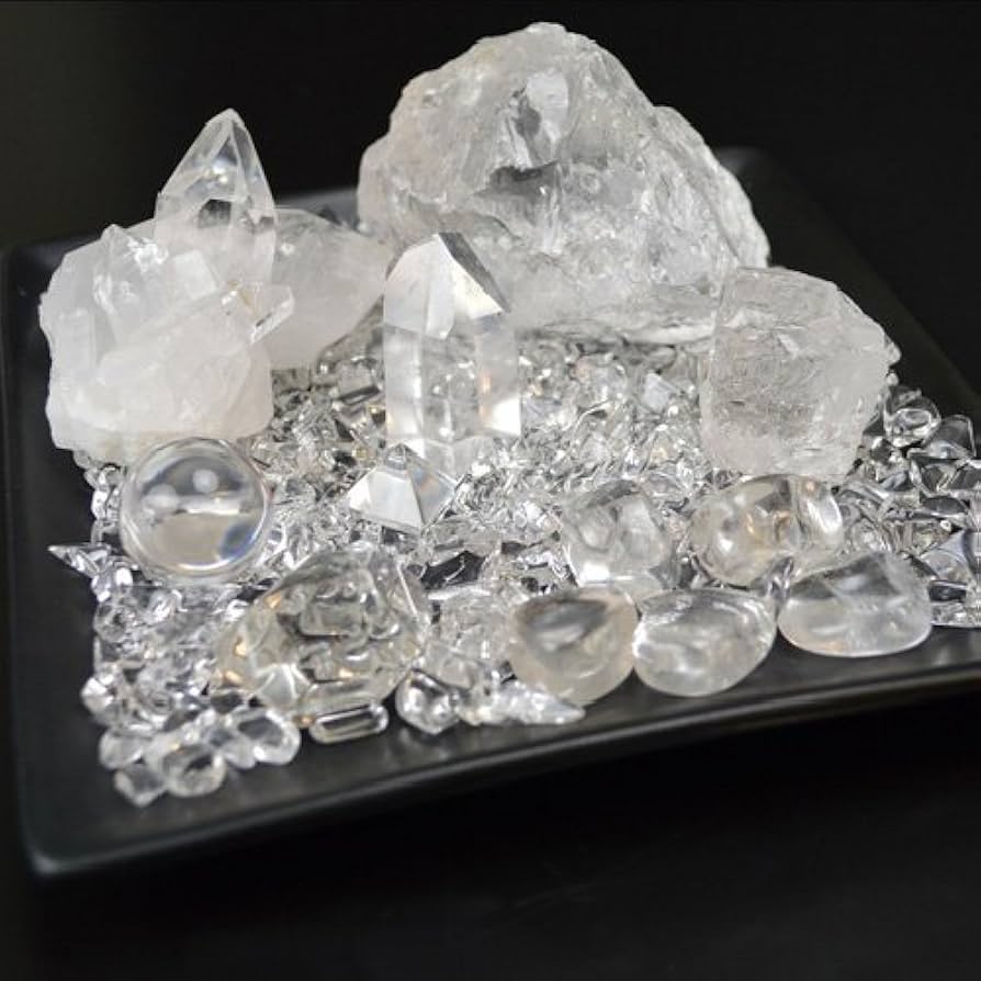 【専用】アイスクリスタル原石　ヒマラヤ水晶　540g ブレス浄化にも ヒマラヤ水晶 アイスクリスタル(ニルヴァーナクォーツ) 原石 重